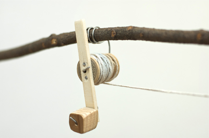 wooden fishing pole toy