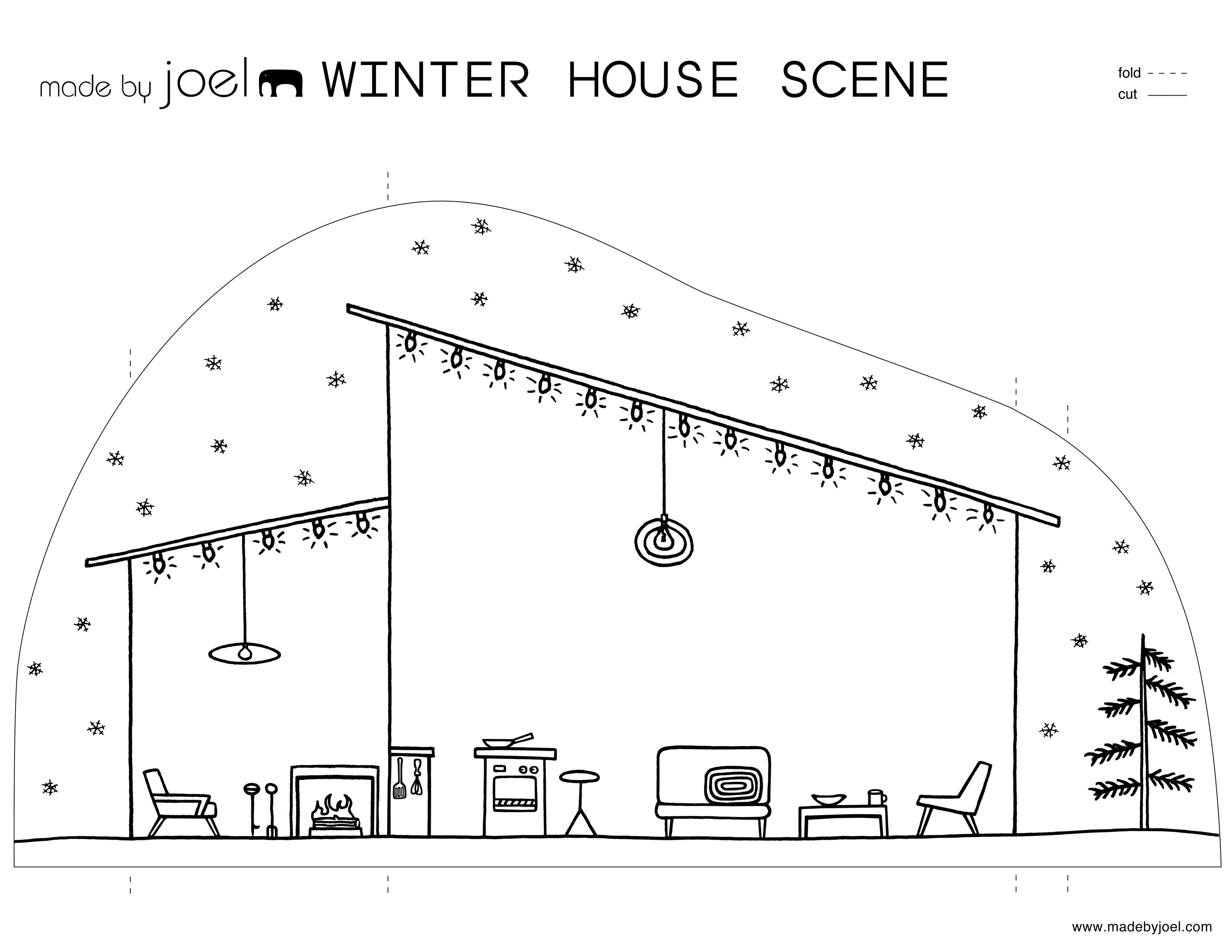 http://madebyjoel.com/wp-content/uploads/2014/12/Made-by-Joel-Winter-House-Paper-City-Scene-Template-1.jpg