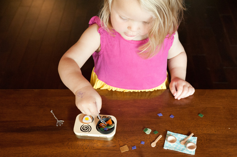 Miniature Kitchen Set – Made by Joel