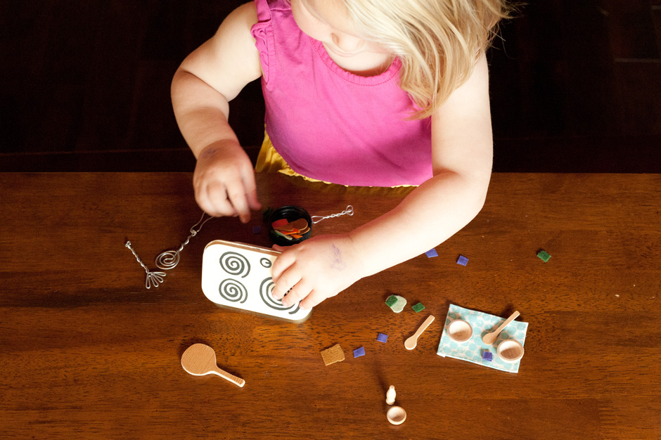 Miniature Kitchen Set – Made by Joel