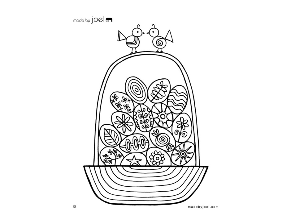 Made by Joel Coloring Sheet Kids Craft for Lori Henriques Music Video –  Made by Joel